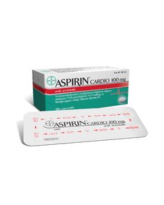 ASPIRIN CARDIO enterotabletti 100 mg 98 fol