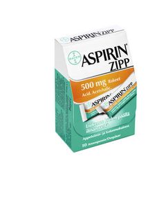 ASPIRIN ZIPP 500 mg rakeet 10 kpl