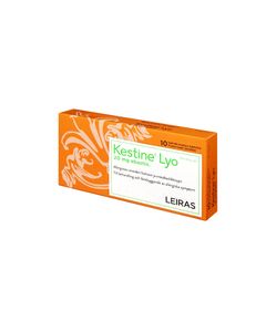 KESTINE LYO tabletti, kylmäkuivattu 20 mg 30 fol