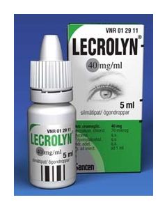 LECROLYN 40 mg/ml silmätipat, liuos 5 ml