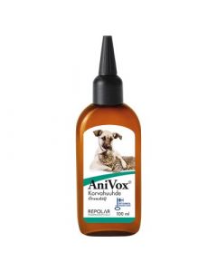 Anivox korvahuuhde eläimille 100 ml