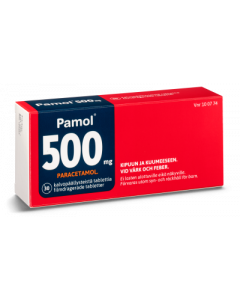 PAMOL tabletti, kalvopäällysteinen 500 mg 30 fol