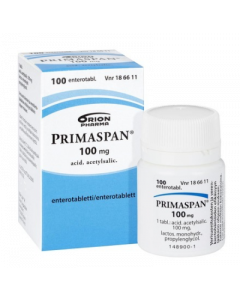 PRIMASPAN 100 mg 1 kpl enterotabl 