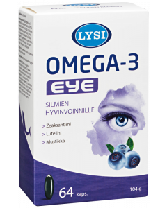 Lysi Omega-3 Eye kaps 64 kpl
