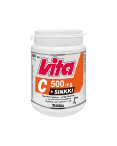 Vita C 500 mg + sinkki 150 tabl