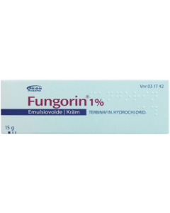FUNGORIN emulsiovoide 1 % 15 g
