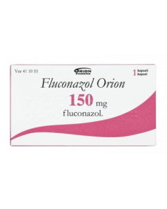 FLUCONAZOL ORION 150 mg kaps, kova 1 fol
