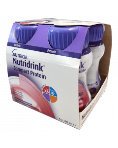 Nutridrink compact protein viilentävä marjanmakuinen 4x125 ml