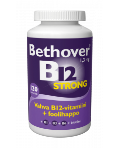 Bethover Strong B12 Mansikka 120 tabl