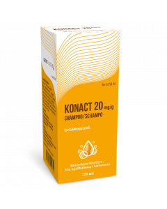 KONACT 20 mg/g shampoo 120 ml
