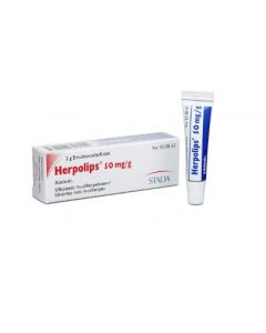 HERPOLIPS emulsiovoide 50 mg/g 2 g