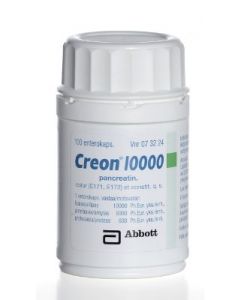 CREON 10 000 enterokaps, kova 100 kpl