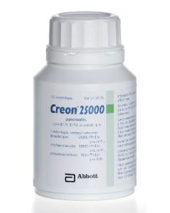 CREON 25 000 enterokaps, kova 100 kpl