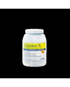 CALCICHEW D3 APPELSIINI purutabletti 500 mg/5 mikrog 100 kpl