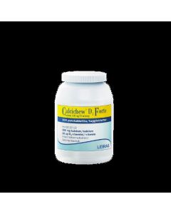 CALCICHEW D3 FORTE MINTTU purutabletti 500 mg/10 mikrog 100 kpl