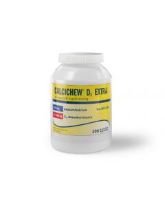 CALCICHEW D3 EXTRA SITRUUNA purutabletti 500 mg/20 mikrog 100 kpl
