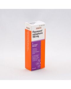 FLUCONAZOL RATIOPHARM 150 mg kaps, kova 1 fol