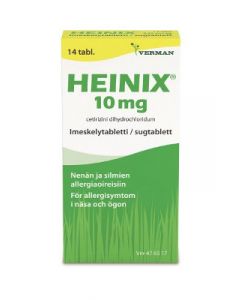 HEINIX 10 mg imeskelytabl 14 fol