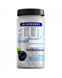 Flux Blueberry fluoritabletti 300 imeskelytabl