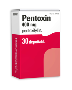 PENTOXIN 400 mg depottabl 100 fol
