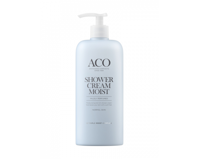 ACO BODY Shower Cream Moist  hajustettu 400 ml