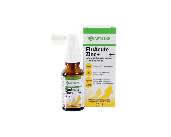 Apteekki FluAcute Zinc+ anis 20 ml